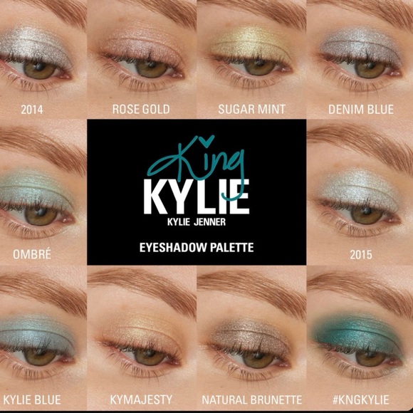 KING KYLIE Eyeshadow Palette Limited Edition Anniversary Collection - 10 Shades - Picture 15 of 16